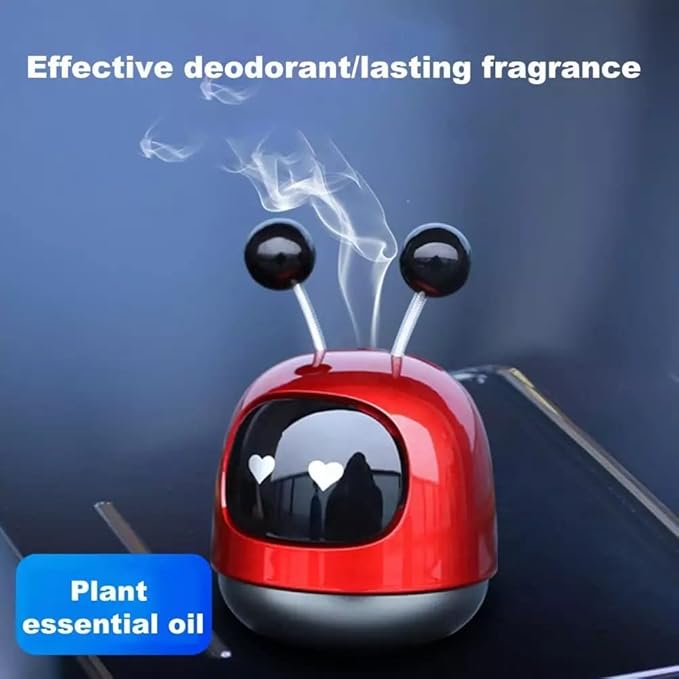 Mini Robot Car Dashboard Perfume - Assorted (Universal Fit)