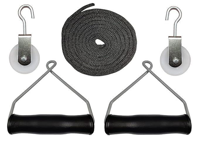 Shoulder & Arm Exercise Physiotherapy Pulley Set (Black)