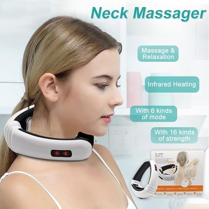 Pulse Massager with 2 Pain Relief Pads