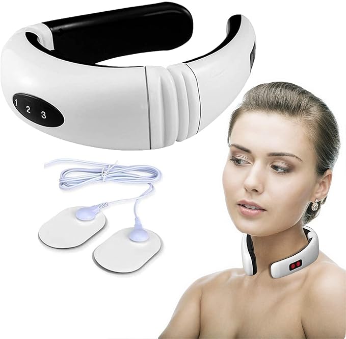 Pulse Massager with 2 Pain Relief Pads