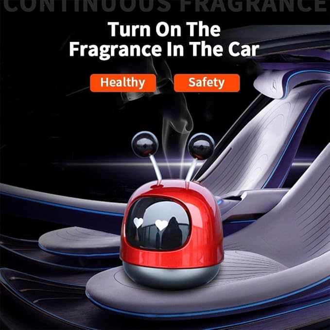 Mini Robot Car Dashboard Perfume - Assorted (Universal Fit)