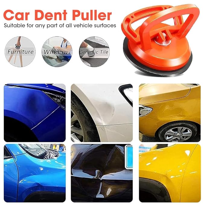 Car Dent Puller & Repair Kit with Suction Cups and Handle Lifter