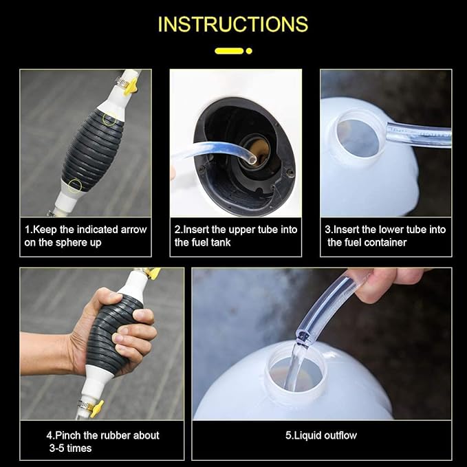 Portable Oil & Fuel Transfer Pump