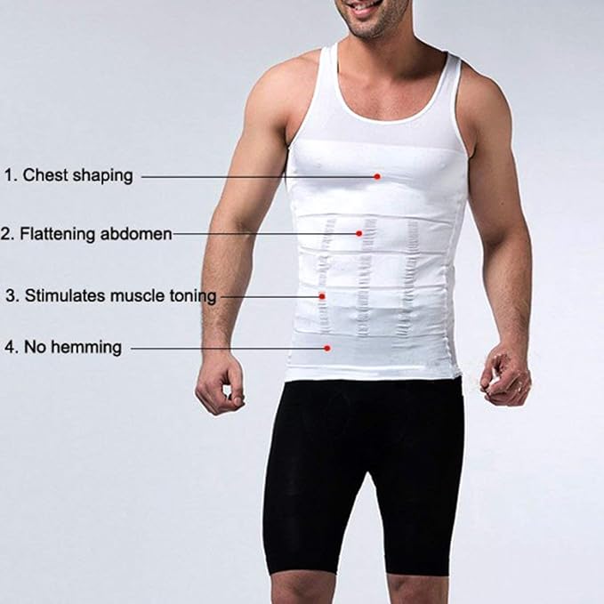 Instant Tummy & Chest Shaper for Men: Buy One, Get One Free