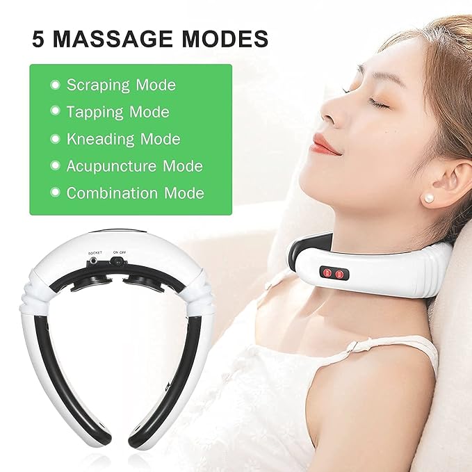 Pulse Massager with 2 Pain Relief Pads