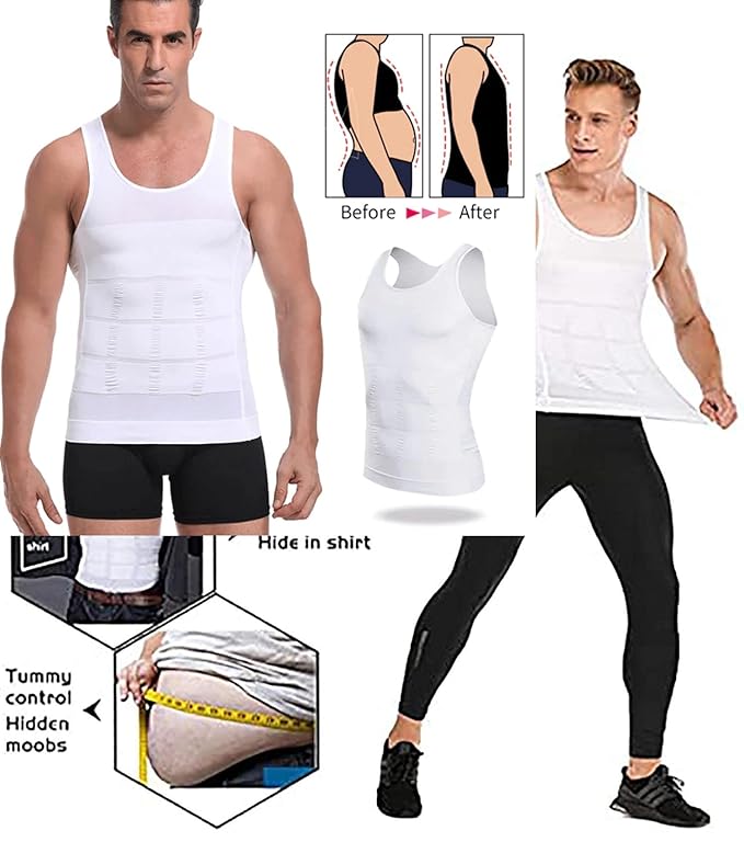 Instant Tummy & Chest Shaper for Men: Buy One, Get One Free