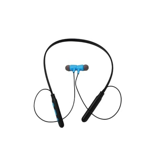 Wireless Magnetic Bluetooth Neckband Headset with Mic (Multicolored)